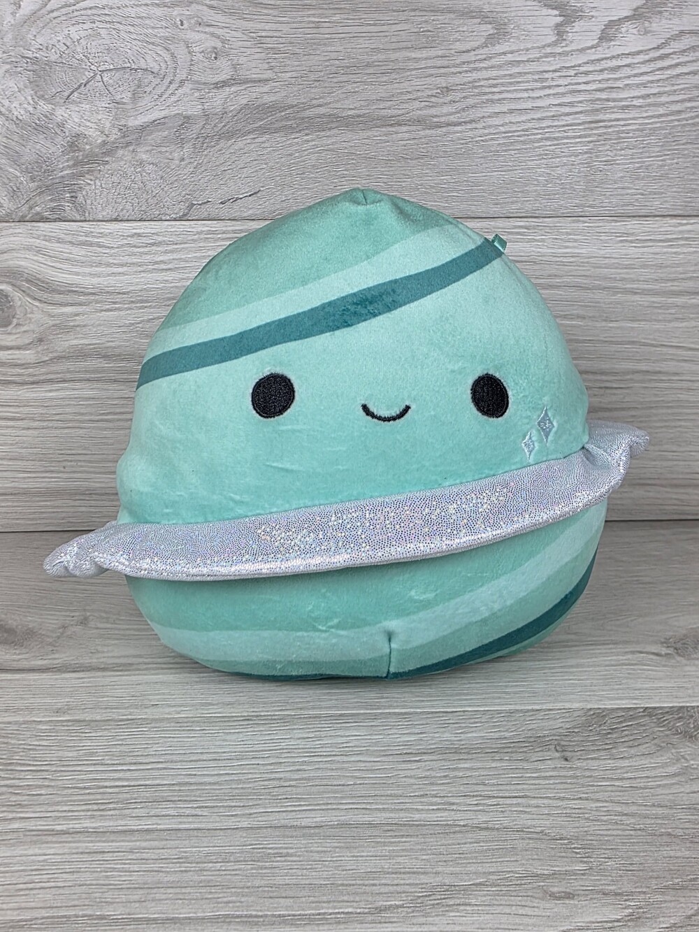 Squishmallows 8" Space Hugo Plush Light Teal Planet Dark Teal SU65